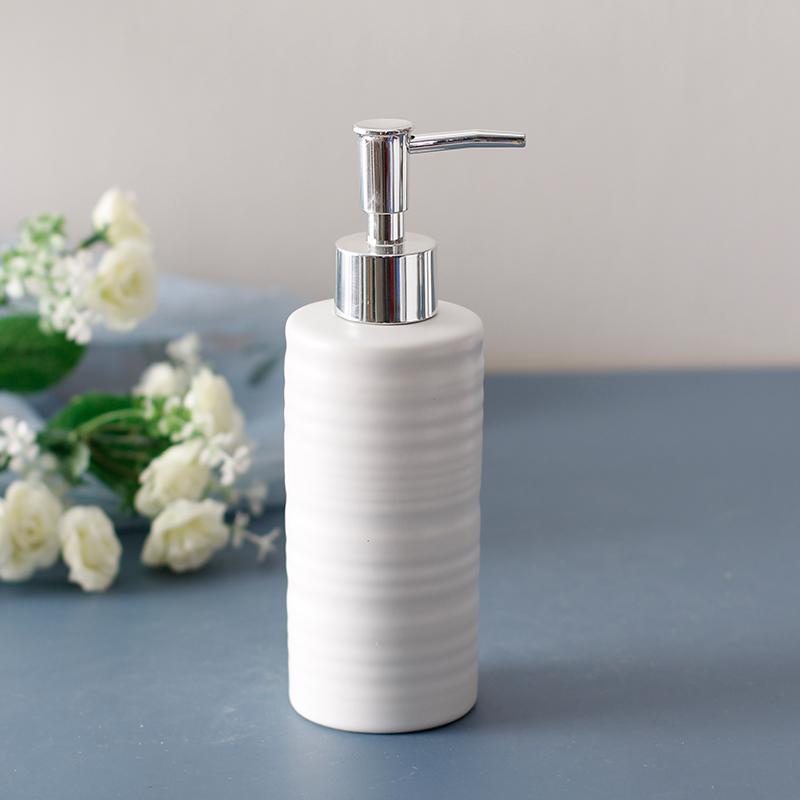 Bathroom Push Lotion Bottle 280ml Shower Gel Shampoo Empty Bottle Travel Hotel Portable Soap Dispenser Bathroom Accessories New