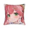 Hot Girl Kawaii Sakura Miko Pillow Case Comfy Pillow Cover For Couch Sofa Bedroom Kawaii Pillowcases