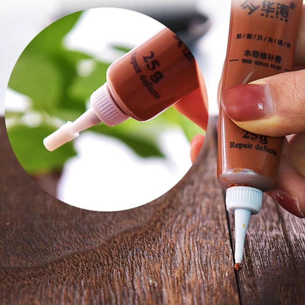 Çok Amaçlı Çok Renkli Ahşap Mobilyalar Çizik Onarım Maddesi Hasar Onarım Kremi Mobilya Yenileme Boyası Çizik Doldurucu