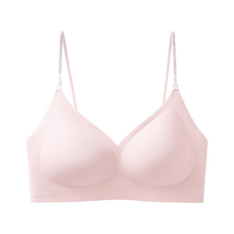

Fine flash shoulder strap, liquid foundation, no traces, small chest gathered, no steel ring, soft support, beautiful back, anti-sagging bra cover. xl [38/85abc recommended 65-75kg ]