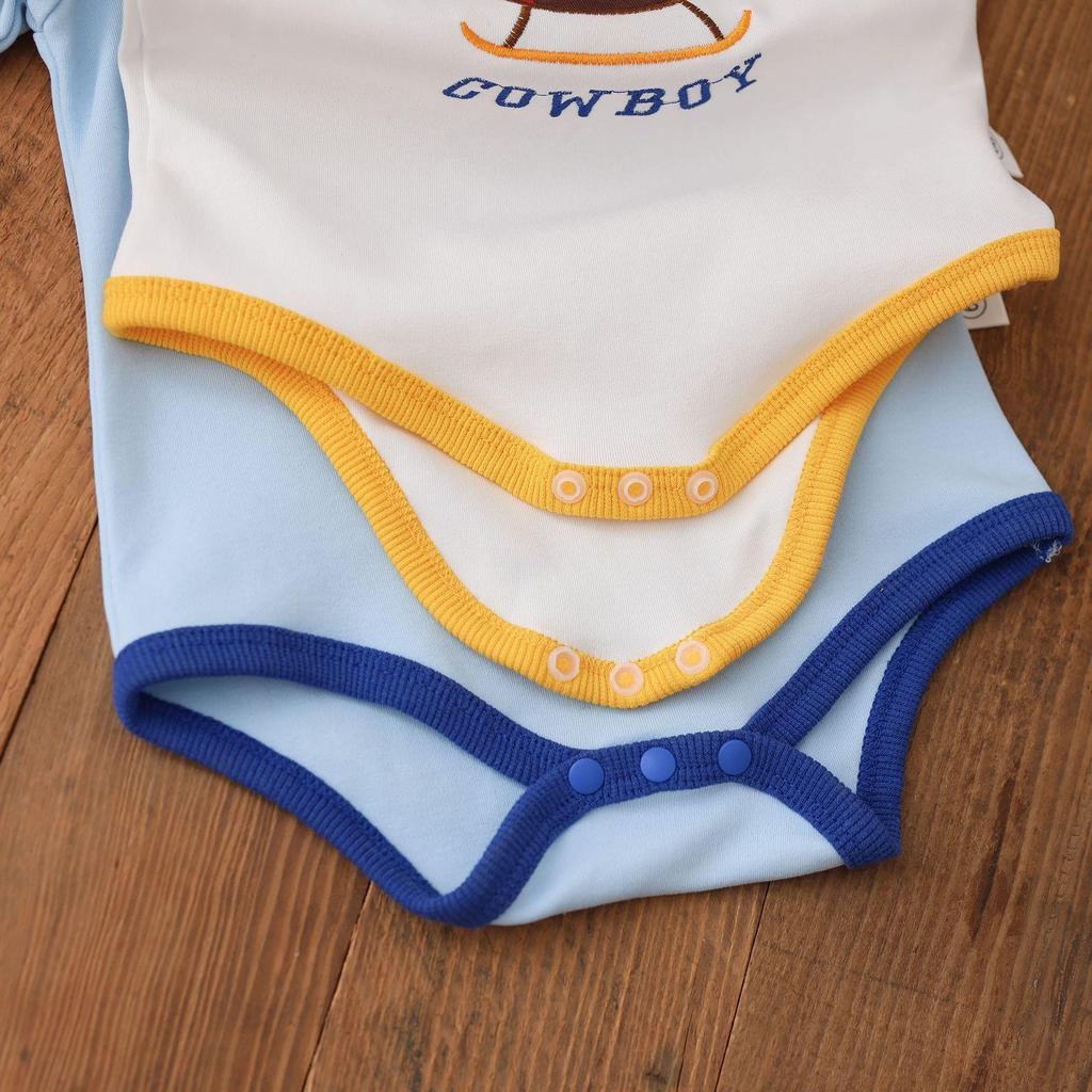 Summer Baby Romper 2025: Cute Cartoon Print, Round Neck, Breathable Short Sleeve, Triangle Jumpsuit