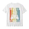 Level 40 Unlocked  Funny Video Gamer 40th Birthday Gift T Printed On  for Unisex Wholesale T Shirts Party  Graphic TShirts Fashion