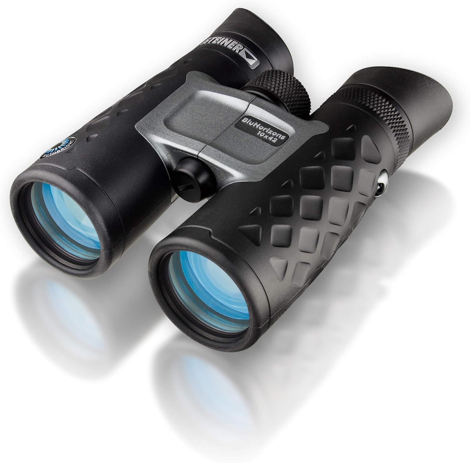 

Steiner Binoculars BluHorizons 10x42 Auto Bright Technology Photochromic Lens Waterproof Anti-Fog Shockproof NBR Rubber Armor Fast-Close-Focus High