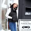 Herbst Winter Große Größe Kurze Baumwolle Weste Mäntel Weibliche Student Koreanische Version Jugend Verdickt Gepolsterte Jacke Weste