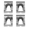 Car Wiper Repair Clip Front Windshield Wiper Linkages Iron Fixing Clip Replaceable Accessories Auto Wiper Dual Linkage Buckle