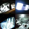 10Pcs Lots T10 W5W 5050 1Smd Car LED White Blue Red Yellow Green Bulb 194 168 192 Dome Lights Wedge Auto Clearance Lamps DC 12V