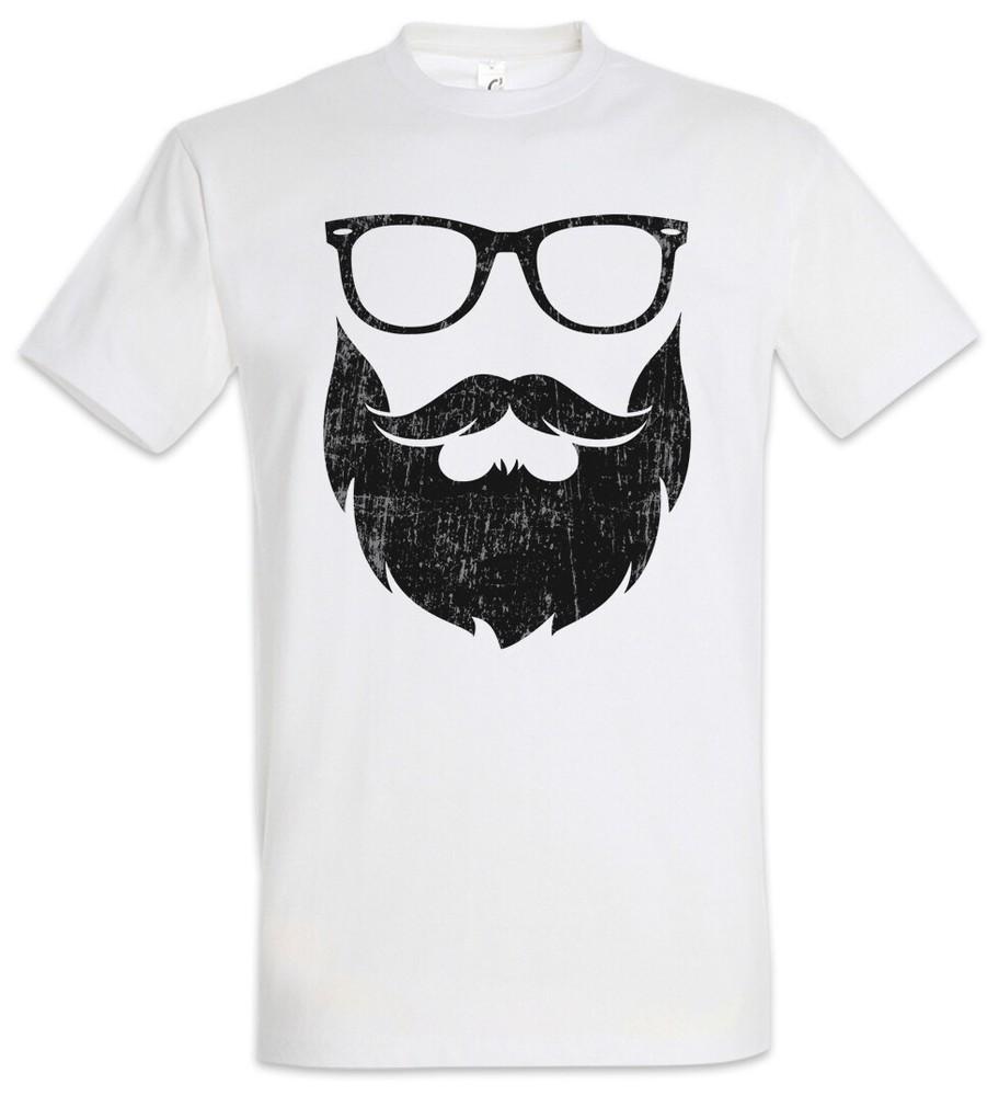 Nerd Hipster T-Shirt Fun Geek Admin Coder Developer Glasses Beard Scientist