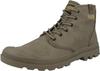 Palladium Pampa Hi Coated Boots (74375) Dark Green Color