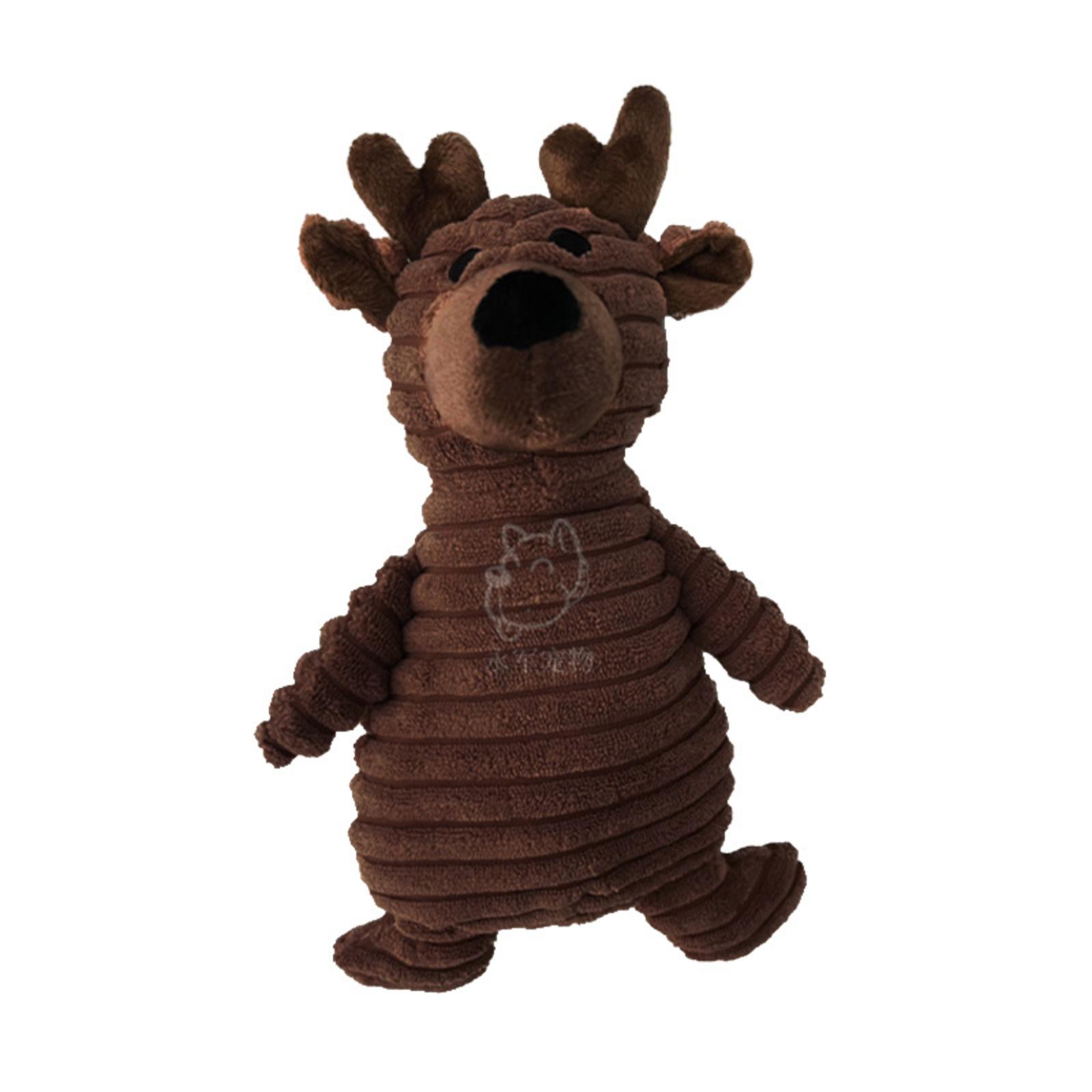 

Pet Vocalisation Toys Dog Plush Toys Supplies Chew Toys Pet Toys One Size коричневий