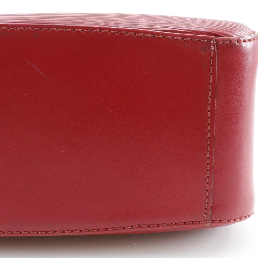 LOUIS VUITTON Jasmin Handbag M52087 Castilian red Red Epi Leather Women Used
