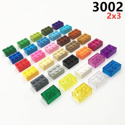 30pcs/lot MOC Parts 3002 Brick 2x3 Compatible Figures Bricks DIY Assmble Building Blocks Particle Kid Puzzle Brain Toys Gift