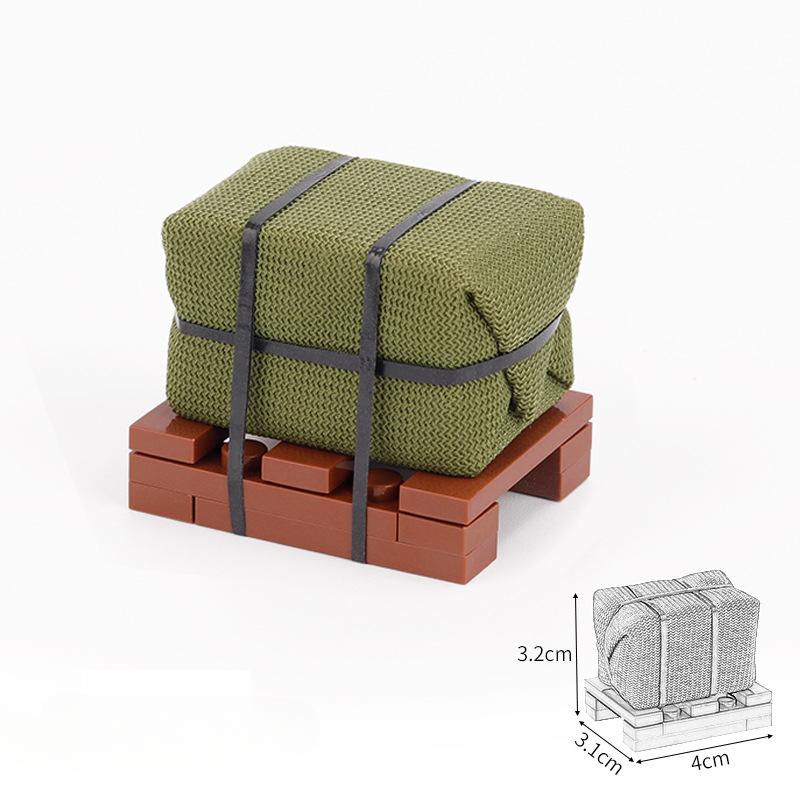 

Dilong Военный Конструктор Фигурка Аксессуары Сборка Снабжение Коробка для Аирдропа Сцена Мелкие Детали Игрушки