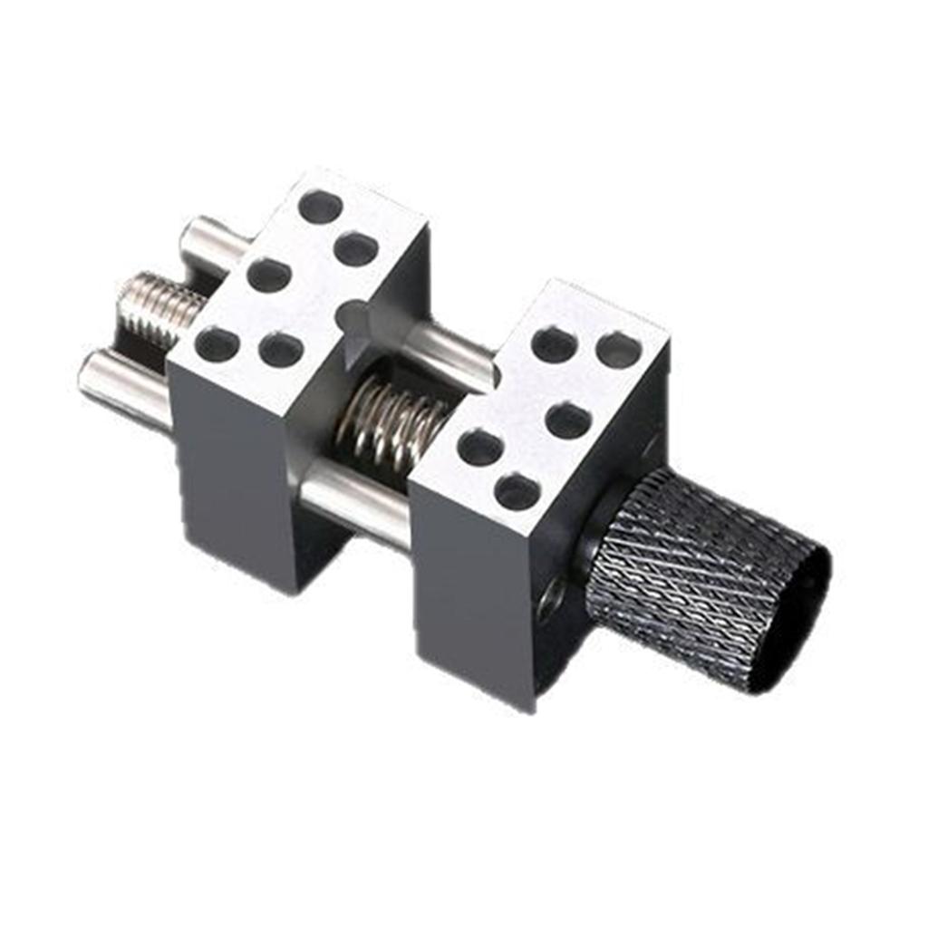Small Vise Clamp Adjustable Width Drill Press Vice Grip for DIY Enthusiasts and Engineers with Flexible Installation