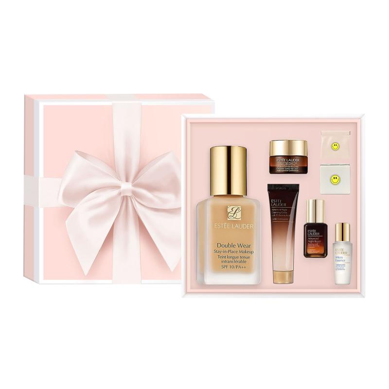 

ESTEE LAUDER DW Стойкий макияж Набор для макияжа в коробке с бантиком Подарок Контроль жирности Натуральный Стойкий Разглаживающий Нежный