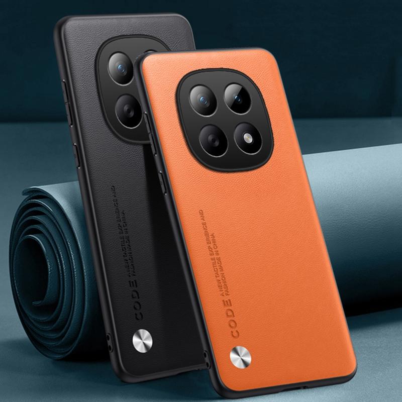 Luxury PU Leather Case For Xiaomi Redmi Note 15 4G Note15 Back Cover Silicone Full Protection Phone Case For Redmi Note 15 5G