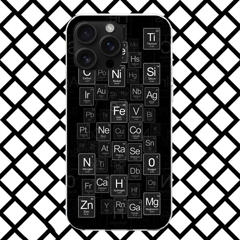 

Physics Chemical Mathematics Phone Case for iPhone 17 Air 16 16E 15 14 Plus 13 Mini 12 11 Pro Max 7 8 + SE 2020 Soft Cover Funda iPhone 15 Pro
