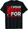 I Wear Red for Red Ribbon Week Sunflower Anti-Drug Unisex T-Shirt