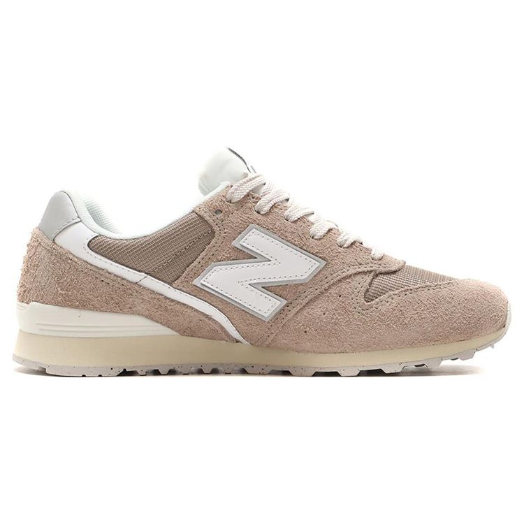 New Balance Nb 996 Comfortable Versatile Low-Top Casual Running Shoes Women Sneaker Brown White WL996CV2