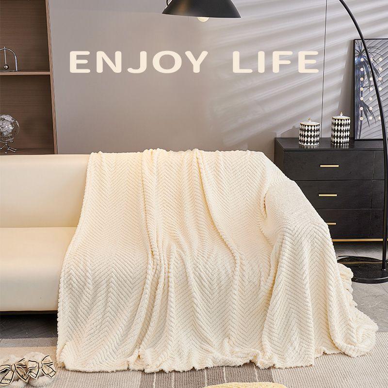 1pc Solid Color Sofa Cover Towel, Sofa Throw Cover, Four Seasons Universal Sofa Protective Cover, Suitable for Bedroom and Living Room, Home Decor