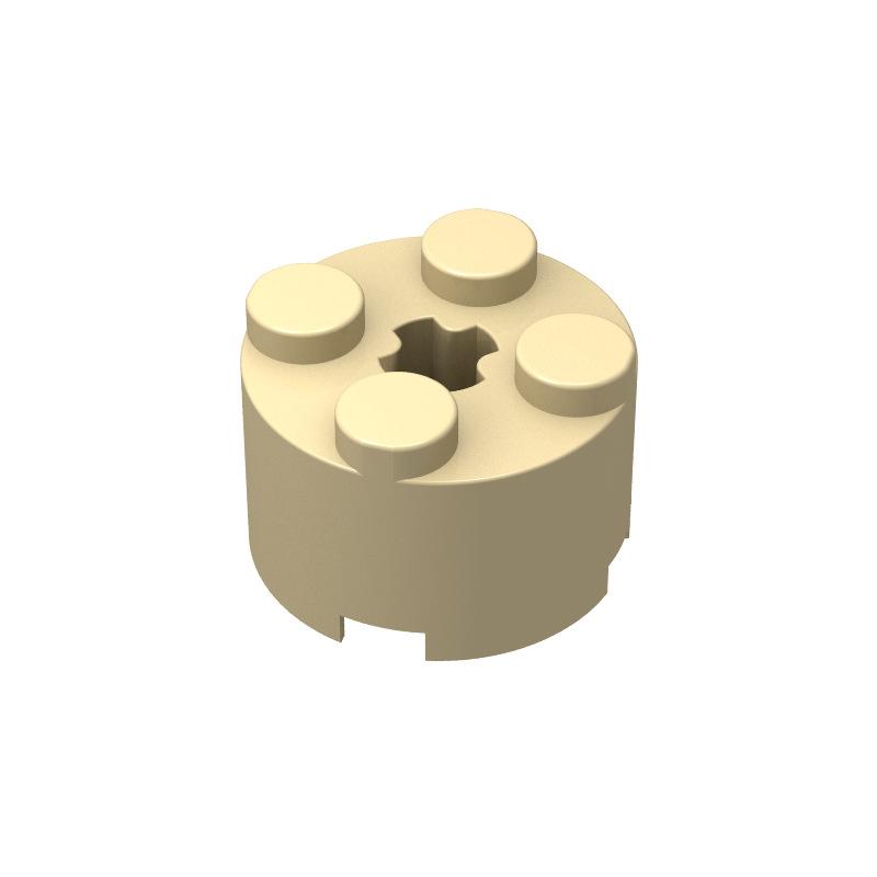 95pcs Cylinder 2x2 Round Brick with Axle Hole Building Blocks Accessories  DIY Parts Compatible with  Bricks  6143 3941