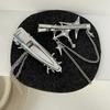 Non-slip Hair Clip for Girls Hair Barrettes for Hot Girl Gothic Duckbills Spider/Star Shape Y2k Hot Girls Hair Pin