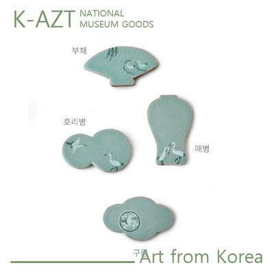 Celadon Chopstick Rest – Crane Series by Park Byung-Ho