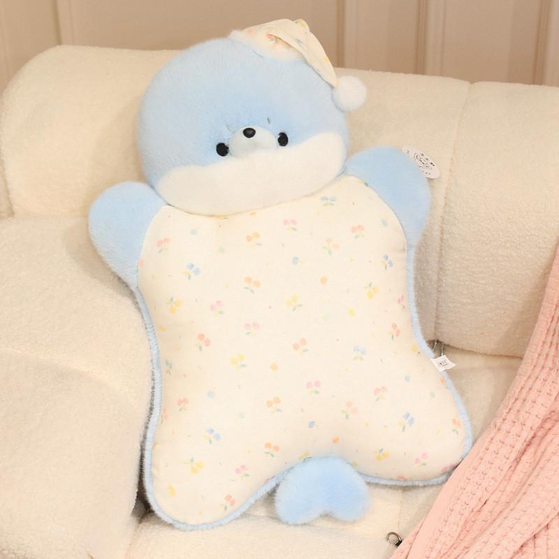 Penguin Seal Raccoon Panda Plush Toy Large Stress Relief Cushion For Kids Girls Birthday Gift