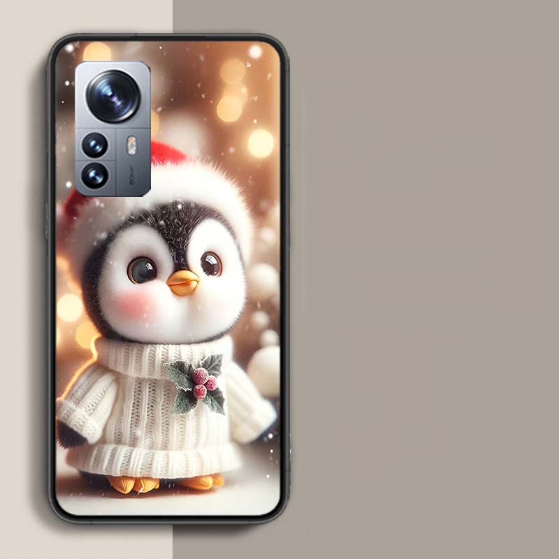 

Cute Little Penguin Phone Case For Redmi Note 13 Pro Plus 14 Pro+ 12S 12 11S 11T 11E 11 10S 10 9S 9 Xiaomi Capa TPU Redmi Note 12 4G