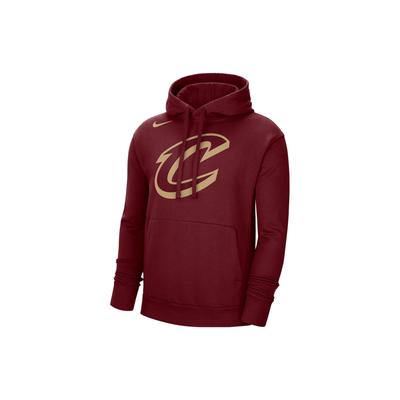 Nike NBA Cleveland Cavaliers Fleece Loose Fit Hoodie Red Men Streetwear DN8626-677