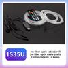 3M Car Interior Ambient LED Light Strip Invisible USB Flexible Neon Interior Lights Assembly RGB APP For Car Decoration Lighting