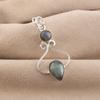 Labradorite Gemstone 925 Sterling Silver Designer Pretty Pendant 1.60" For Mother PP-13-34