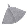 2pcs Men Sauna Hat Thick Absorbent Heat Insulating Breathable Sauna   Steam Bath Accessories