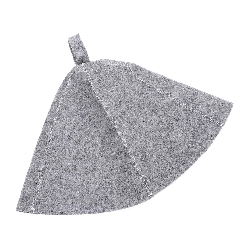 2pcs Men Sauna Hat Thick Absorbent Heat Insulating Breathable Sauna Steam Bath Accessories