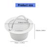 2Pcs Above-Ground Pool Skimmer Replacement Basket Swimming Pool Basket for Above Ground Skimmer