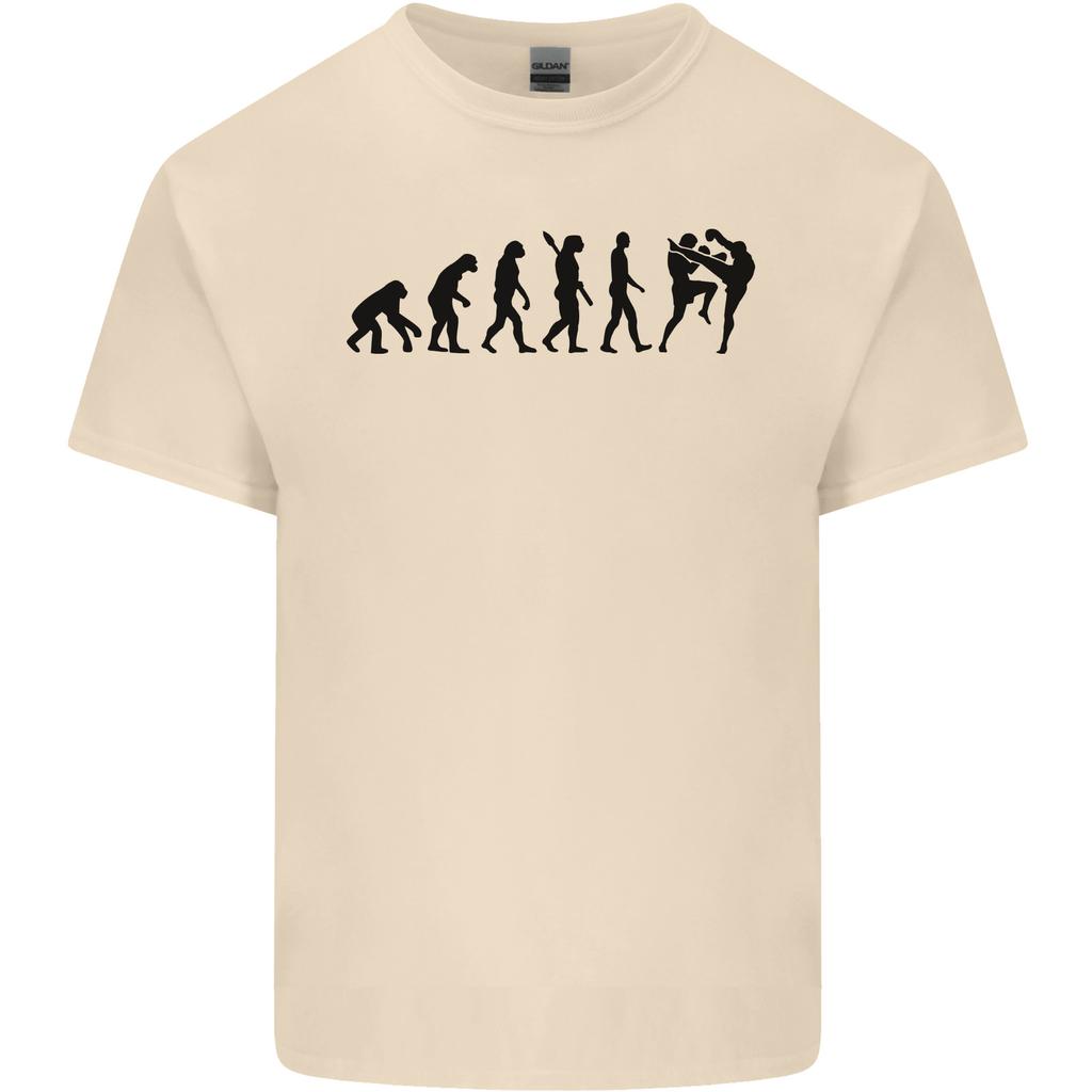 Muay Thai Evolution Contact Martial Arts MMA Unisexs Light Cotton TShirt