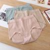 Women's Mid-High Waisted Seamless Breathable Comfortable Butt-Covering Triangle Panties