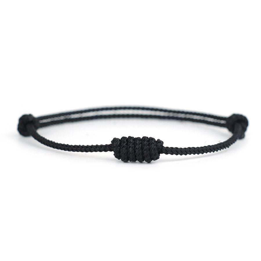 Noter Handmade Braided Lucky String Bracelet Unisex Fortune Turning Knot Charm Braslet Selected Grade A Rope 5 Colors Options