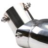 Adjustable Muffler Tip Stainless Steel Exhaust Tip Muffler Nozzle Angle Tail Throat Car Accessory For 38mm-54mm Exhaust Pipe