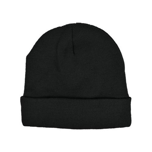 L-Merch Knitted Fleece Beanie