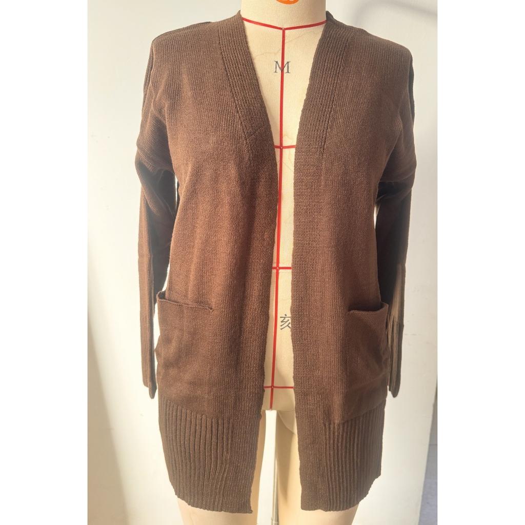 Women's New Autumn and Winter Loose Casual V-neck Sweater,cardigan