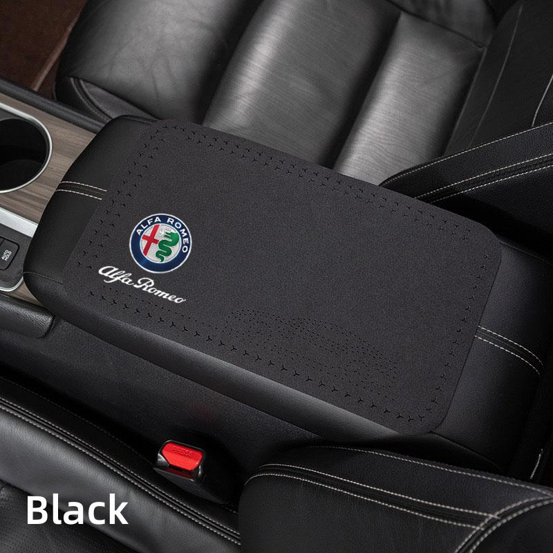 

Armrest Box Mat Soft Case Center Console Box Pad Mat For Alfa Romeo STELVIO Giulia 159 Giulietta 147 Mito 156 MTO Car Accessorie