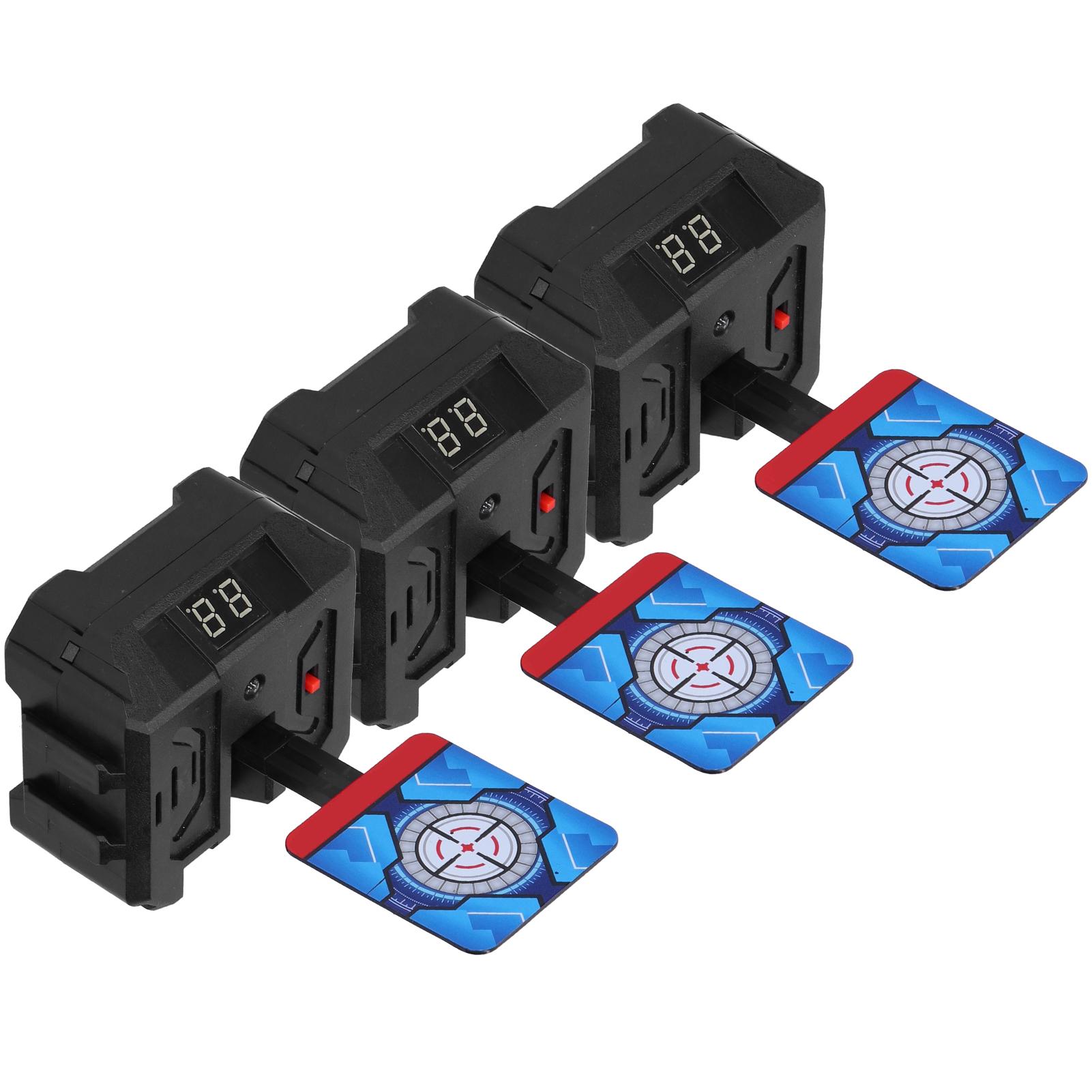 

3pcs Electric Score Target Automatic Light Sound Detachable Target Practice Children Toys