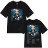 Rapper Jul Graphic Tshirt Unisex Women Clothing Fashion Hip Hop YK Shirt Vintage High Quality Cotton Short Sleeve Oversized Tops