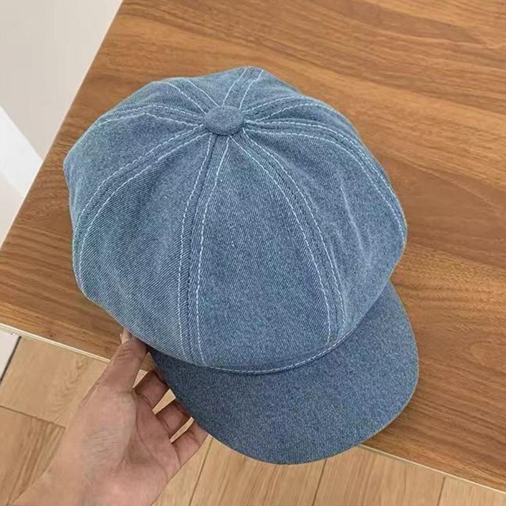 Unisex Cotton Bucket Hats Summer Men Denim Beach Cap New Fabric Sunbonnet