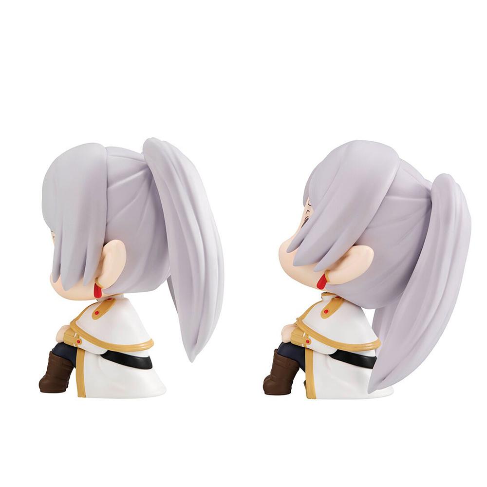 Anime Frieren Figure Cute Q Edition Frieren Action Figure Frieren Figurine Collecting Model desktop ornaments Toys Gifts 11cm