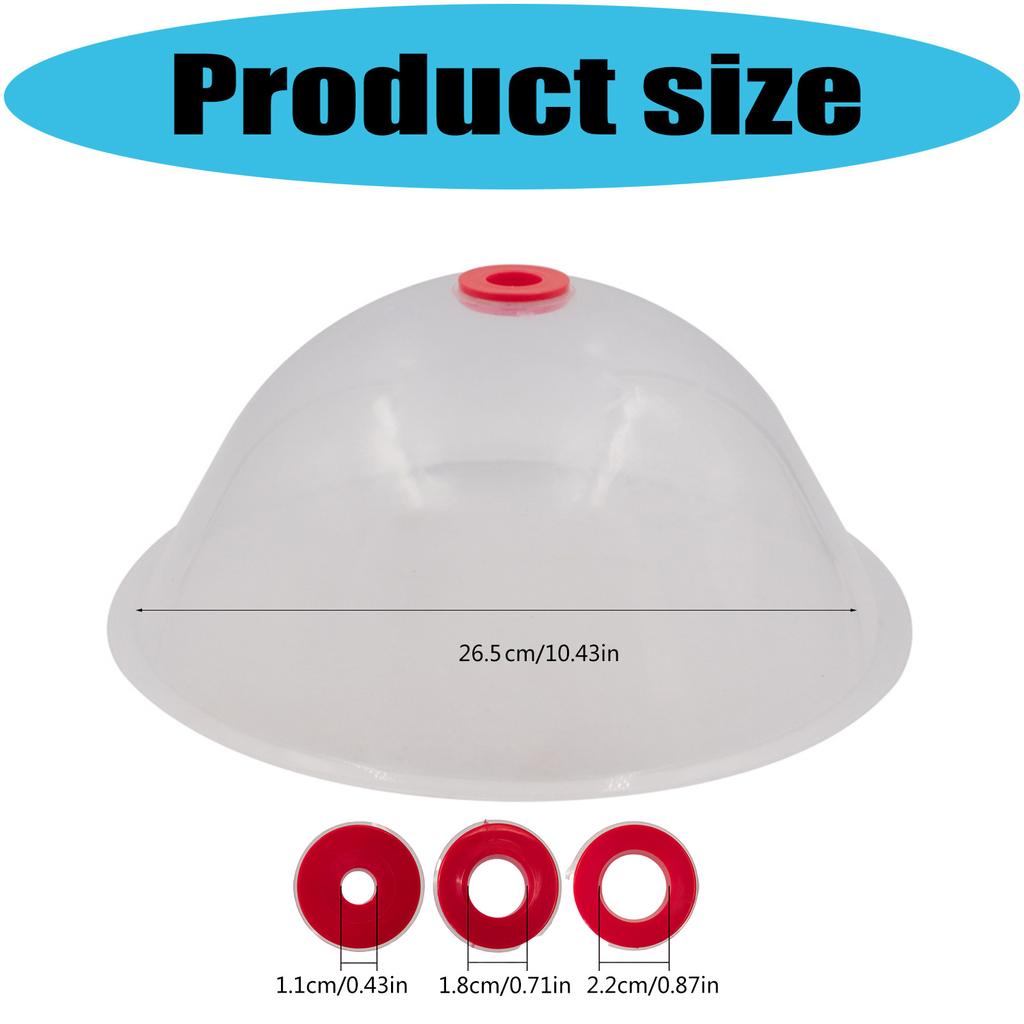 Wall Drilling Dust Cover 11/18/22mm Hole Cutter Dust Cover Dust Enclosures For Accurate And Clean Drilling