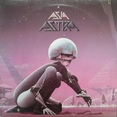LP-skiva ASIA Astra GHS24072 Geffen Records 1985 USA Rock Begagnad
