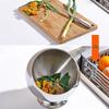 Homeglen Stainless Steel Slanted Seasoning Bowl