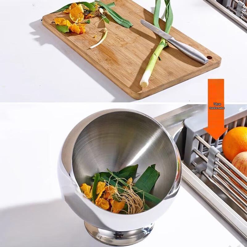 Homeglen Stainless Steel Slanted Seasoning Bowl