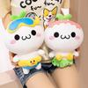 Yan Tuanzi Plush Doll: Cute Grass-growing Cartoon with Swimming Flower Wreath - Children's Gift Cushion Toy